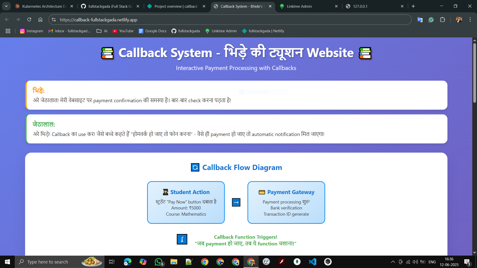 Callback Demo