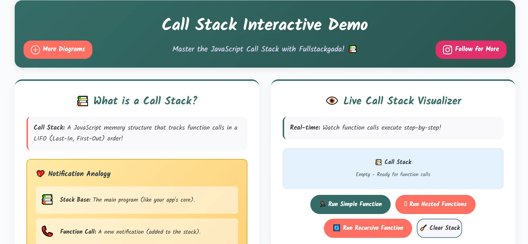 callstack Demo
