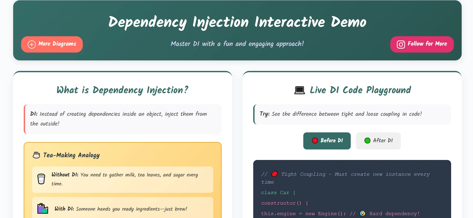 Dependency Injection Demo