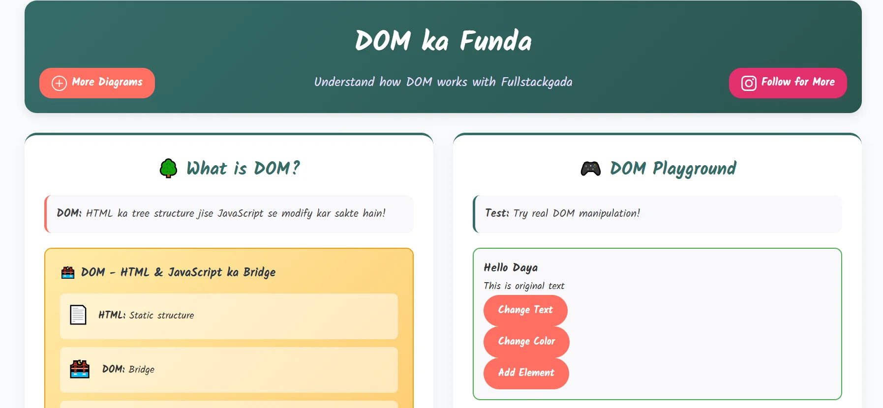 DOM Demo