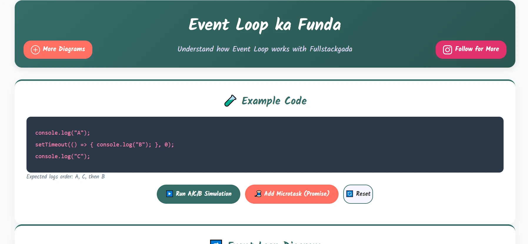 Event Loop Demo