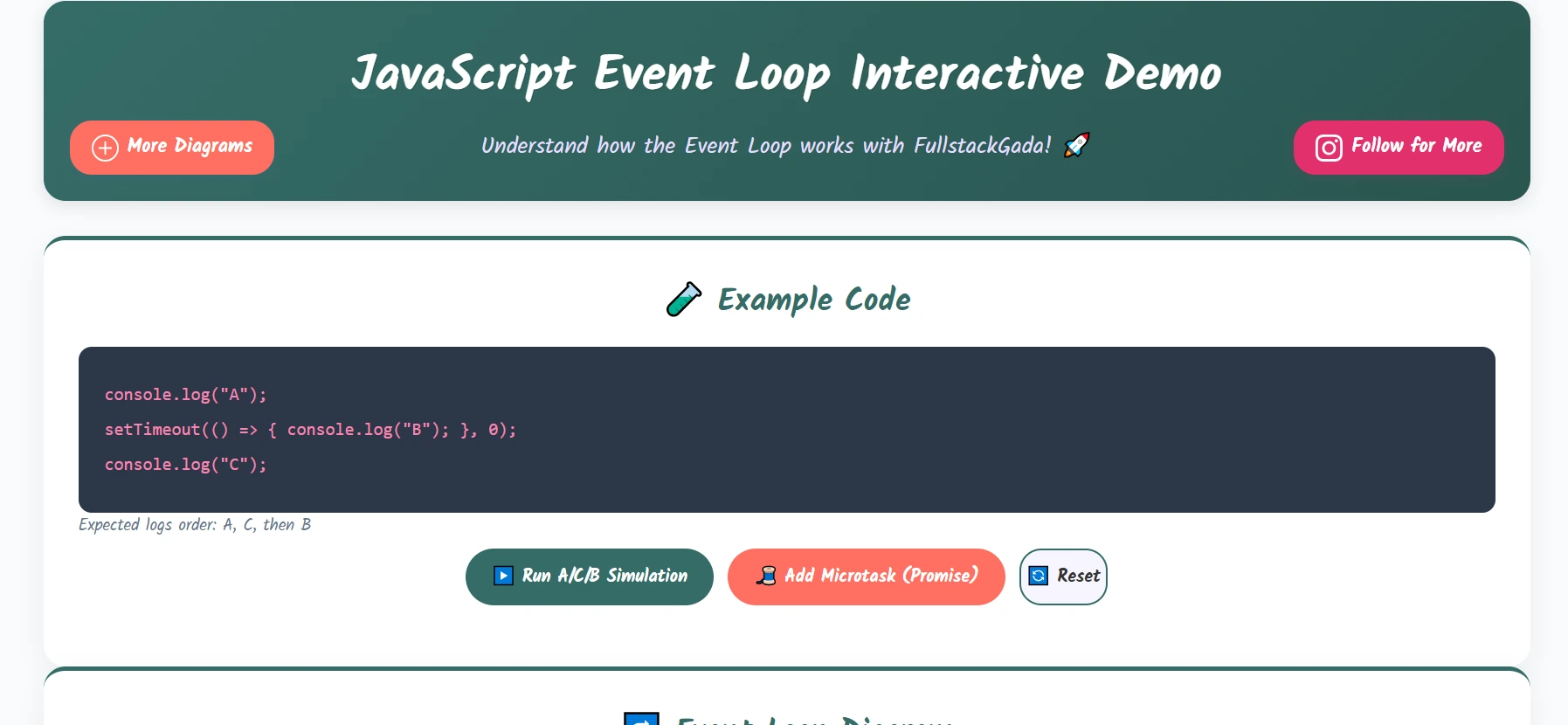 Event Loop Demo