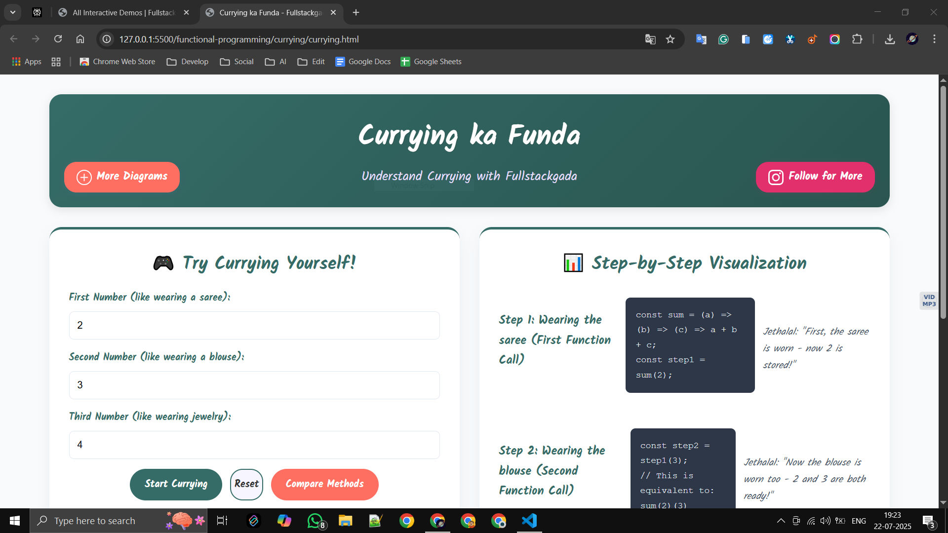 Currying Demo