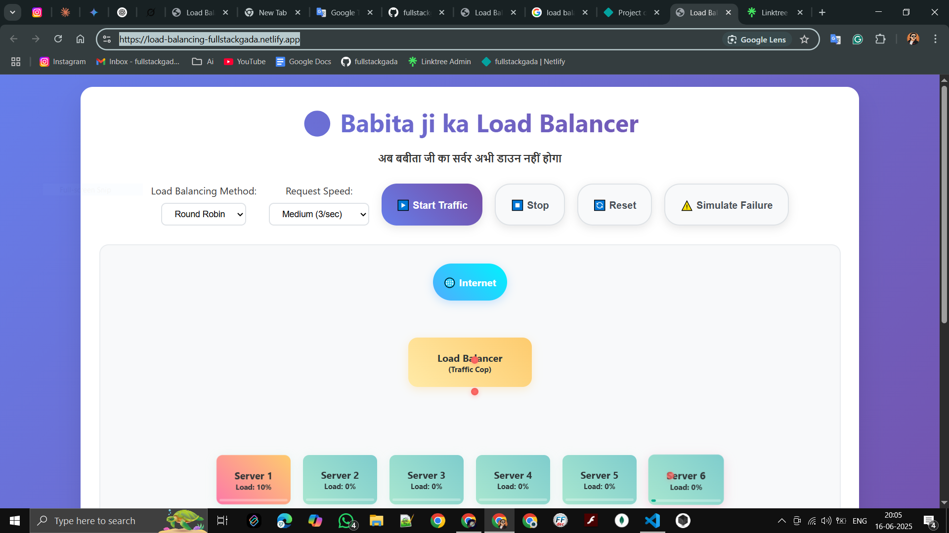 LoadBalancing Demo