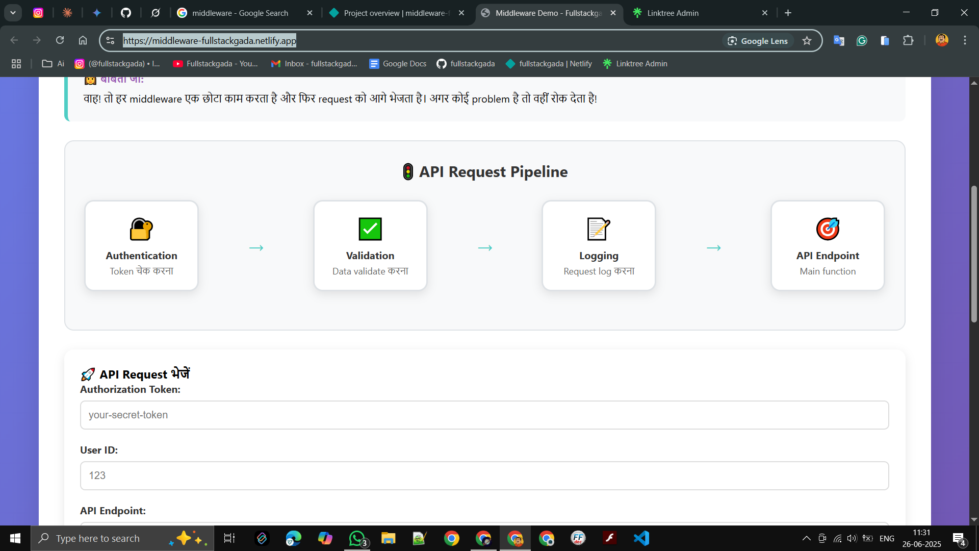 Middleware Demo